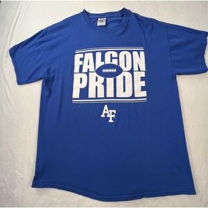 US Air Force Mens L Shirt Falcon Pride‎ Blue